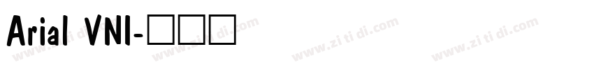 Arial VNI字体转换